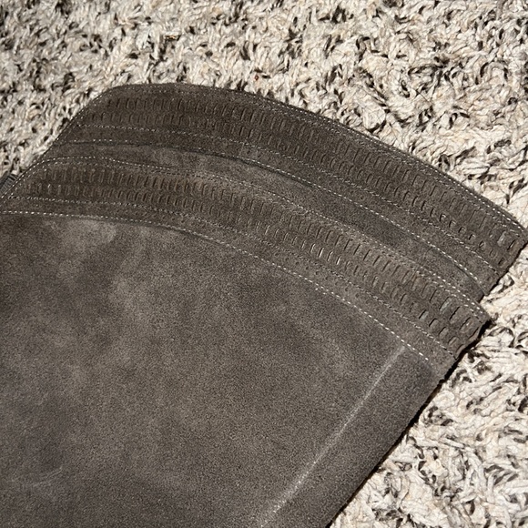 Vince Camuto Womens Wide Calf Gray Karinda Suede
OTK Block Heel Boots Size 7 - Picture 7 of 9